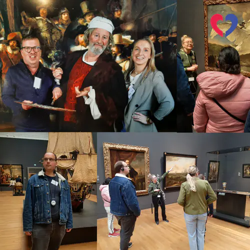 Een date in een museum is leuk én handig! Je hebt altijd iets om over te praten, waardoor ongemakkelijke stiltes bijna niet voorkomen.