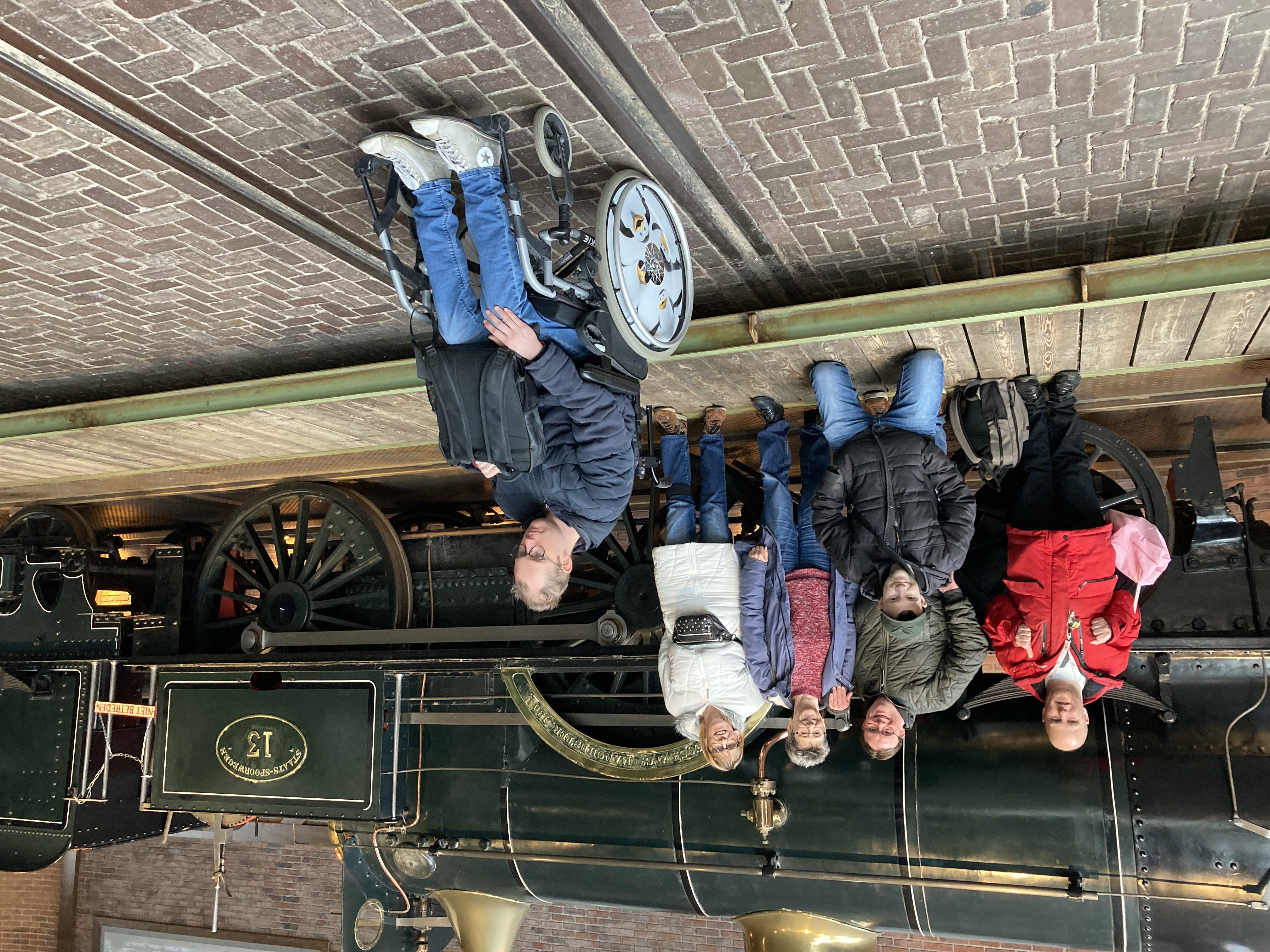 Op bezoek in het Spoorwegmuseum!