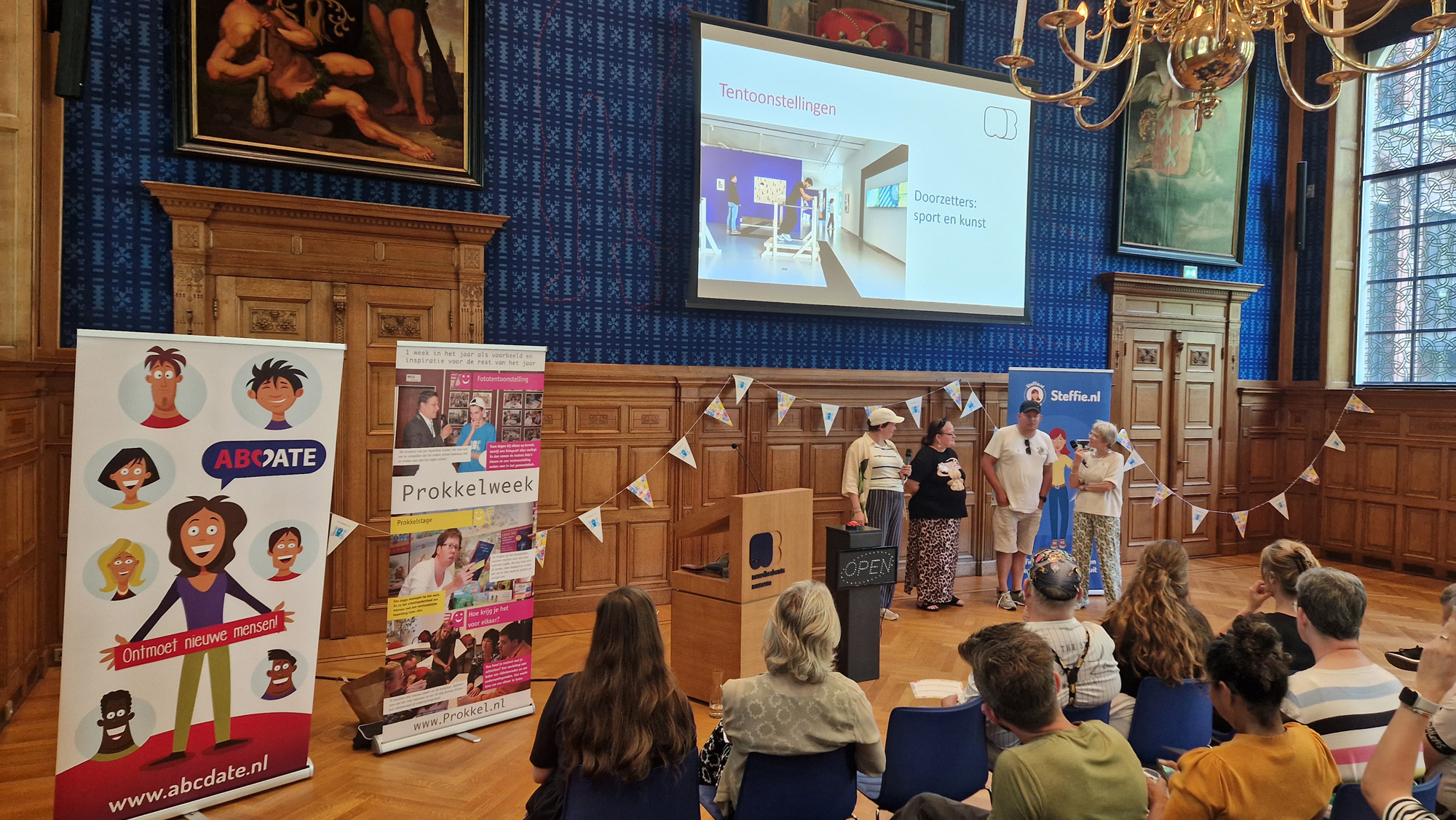 De opening van Naar een museum 2.0 in het Noordbrabants Museum.