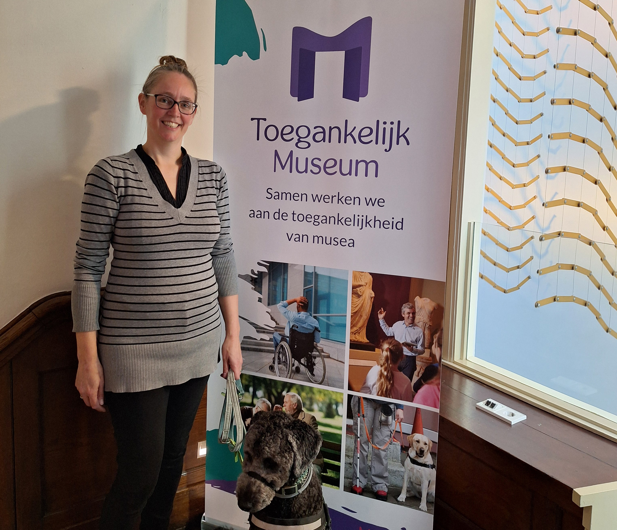 Elvera van Leeuwen van Toegankelijk Museum.